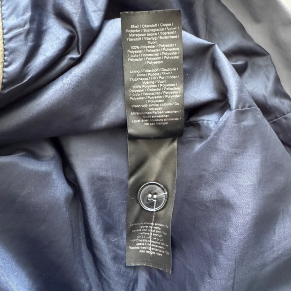 Matinique - Grey/Blue  Miles Mac Jacket Mens  3/4 Length Coat - Picture 11 of 11